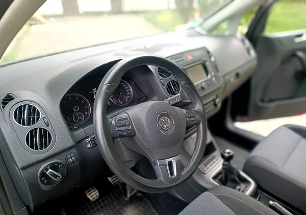 Volkswagen Golf Plus cena 13900 przebieg: 166316, rok produkcji 2011 z Kożuchów małe 596